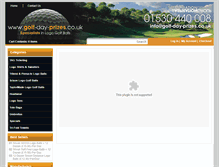Tablet Screenshot of golf-day-prizes.co.uk